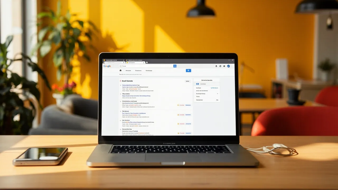 Imagen simbólica: un panel de control de SEO LATAM con métricas multilingües y gráficos de crecimiento